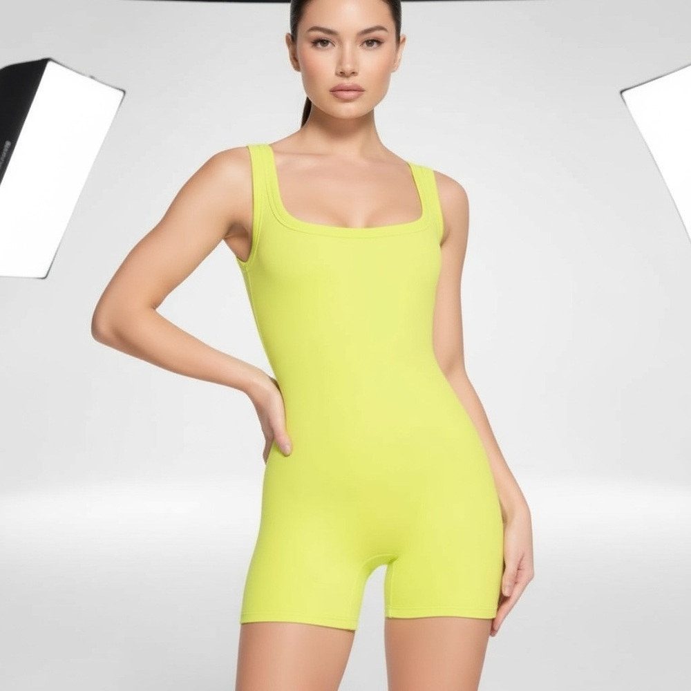 💛 SKIMS Cotton Rib Onesie | Daffodil 💛